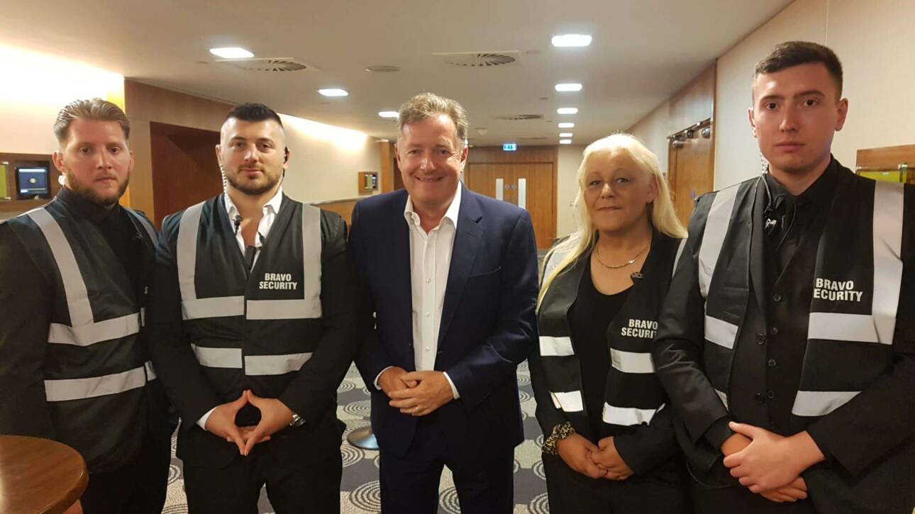 Bravo Security & Piers Morgan